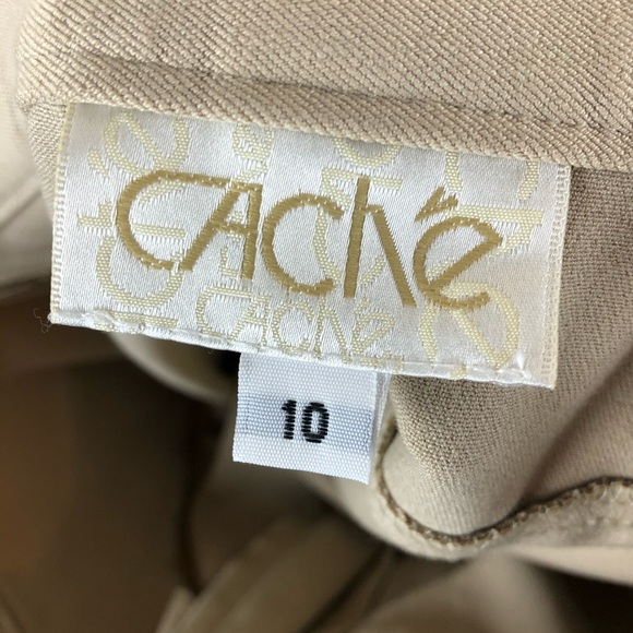 Cache Tan Boot Cut Pants - Picture 5 of 6